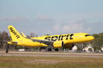 N983NK @ KRSW - Spirit Flight 1235 arrives on Runway 6 at Southwest Florida International Airport following flight from Detroit Metro Airport - by Suncoast Spotter