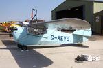 G-AEVS @ EGBR - Breighton - by Chris Hall