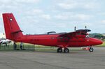 VP-FAZ @ EGSU - De Havilland DHC-6-300 Twin Otter at Duxford airfield (two days after Duxford Flying Day: The Americans 2024) - by Ingo Warnecke