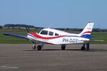 PH-SCT @ EGSU - Piper PA-28-161 Cherokee Warrior II at Duxford airfield (two days after Duxford Flying Day: The Americans 2024) - by Ingo Warnecke
