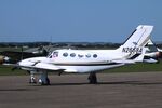 N2668A @ EGSU - Cessna 421C Golden Eagle at Duxford airfield (two days after Duxford Flying Day: The Americans 2024) - by Ingo Warnecke