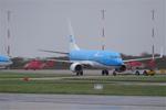 PH-BXC @ EGSH - Departing from Norwich. - by Graham Reeve