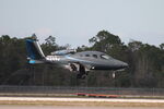 N35VJ @ KRSW - VeriJet Flight 35 arrives on Runway 6 at Southwest Florida International Airport following flight from Birmingham-Shuttlesworth International Airport - by Suncoast Spotter