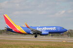 N567WN @ KRSW - Southwest Flight 6575 arrives on Runway 6 at Southwest Florida International Airport following flight from Minneapolis-St Paul International Airport - by Suncoast Spotter