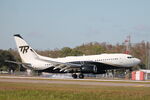 N950TR @ KRSW - Boeing BBJ 950TR arrives on Runway 6 at Southwest Florida International Airport following flight from Palm Beach International Airport - by Suncoast Spotter