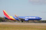 N8535S @ KRSW - Southwest Flight 1383 arrives on Runway 6 at Southwest Florida International Airport following flight from Chicago-Midway International Airport - by Suncoast Spotter