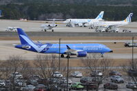 N235BZ @ RDU - A nice, blue Breeze A220. - by Ryan Hunt