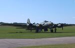 G-BEDF @ EGSU - Boeing B-17G Flying Fortress at Duxford airfield (two days after Duxford Flying Day: The Americans 2024) - by Ingo Warnecke