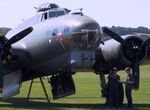 G-BEDF @ EGSU - Boeing B-17G Flying Fortress at Duxford airfield (two days after Duxford Flying Day: The Americans 2024) - by Ingo Warnecke