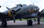 G-BEDF @ EGSU - Boeing B-17G Flying Fortress at Duxford airfield (two days after Duxford Flying Day: The Americans 2024) - by Ingo Warnecke
