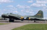 G-BEDF @ EGSU - Boeing B-17G Flying Fortress at Duxford airfield (two days after Duxford Flying Day: The Americans 2024) - by Ingo Warnecke