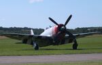 G-THUN @ EGSU - Republic P-47D Thunderbolt at Duxford airfield (two days after Duxford Flying Day: The Americans 2024) - by Ingo Warnecke