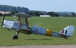 G-APAO @ EGSU - De Havilland D.H.82A Tiger Moth at Duxford airfield (two days after Duxford Flying Day: The Americans 2024) - by Ingo Warnecke