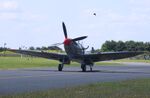 G-PBIX @ EGSU - Supermarine Spitfire LF XVIe at Duxford airfield (two days after Duxford Flying Day: The Americans 2024) - by Ingo Warnecke