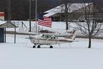 N8212Z @ 40I - 205 in the snow - by Jack N. Derrickson