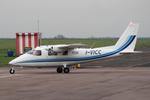 I-VICC @ EGSH - Just landed at Norwich. - by Graham Reeve
