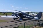 G-AKIF @ EGSU - De Havilland D.H.89A Dominie/Dragon Rapide at Duxford airfield (two days after Duxford Flying Day: The Americans 2024) - by Ingo Warnecke