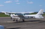 G-CWFT @ EGSU - Cessna 172N at Duxford airfield (two days after Duxford Flying Day: The Americans 2024)