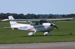PH-AWK @ EGSU - Cessna 172N at Duxford airfield (two days after Duxford Flying Day: The Americans 2024) - by Ingo Warnecke