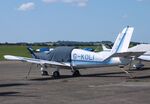 G-KOLI @ EGSU - PZL-Okecie PZL-110 Koliber 150 at Duxford airfield (two days after Duxford Flying Day: The Americans 2024) - by Ingo Warnecke
