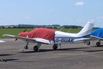 G-GUAR @ EGSU - Piper PA-28-161 Cherokee Warrior II at Duxford airfield (two days after Duxford Flying Day: The Americans 2024) - by Ingo Warnecke