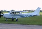 G-DUNK @ EGSU - Cessna (Reims) F172M Skyhawk at Duxford airfield (two days after Duxford Flying Day: The Americans 2024) - by Ingo Warnecke