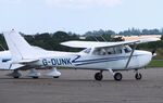 G-DUNK @ EGSU - Cessna (Reims) F172M Skyhawk at Duxford airfield (two days after Duxford Flying Day: The Americans 2024) - by Ingo Warnecke