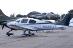 N986JT @ EGSU - Cirrus SR22T GTS Platinum at Duxford airfield (two days after Duxford Flying Day: The Americans 2024) - by Ingo Warnecke