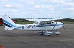 G-BPVA @ EGSU - Cessna 172F at Duxford airfield (two days after Duxford Flying Day: The Americans 2024) - by Ingo Warnecke