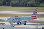 N814AW @ KTPA - American Flight 2524 pushes back at Tampa International Airport prior to flight to Reagan National Airport - by Suncoast Spotter