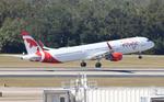C-GKFB @ KTPA - Rouge A321 zx tpa-cyyz - by FloridaMetal