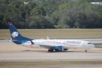 XA-MAG @ KTPA - Aeromexico Flight 1740 taxis to gate at Tampa International Airport following flight from Mexico City International Airport - by Suncoast Spotter