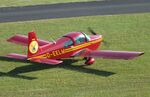 D-EELM @ EDKB - Grumman American AA-5B Tiger at the 2024 Grumman Fly-in at Bonn-Hangelar airfield