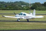 D-ENFL @ EDKB - Grumman American AA-5B Tiger at the 2024 Grumman Fly-in at Bonn-Hangelar airfield
