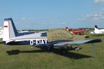 D-EIAY @ EDKB - Grumman American AA-5 Traveler at the 2024 Grumman Fly-in at Bonn-Hangelar airfield