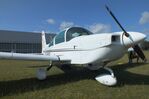 D-ENFL @ EDKB - Grumman American AA-5B Tiger at the 2024 Grumman Fly-in at Bonn-Hangelar airfield