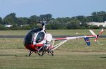 D-HDHD @ EDKB - Hughes 269C at Bonn-Hangelar airfield during the Grumman Fly-in 2024