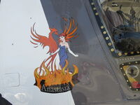 N227AJ @ 1938 - Nose art - by 30295