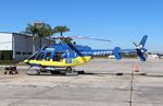 N922TG @ KSEF - Bell 407 - by Mark Pasqualino