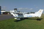 D-EEZU @ EDKB - Cessna (Reims) FR172H Rocket at Bonn-Hangelar airfield during the Grumman Fly-in 2024 - by Ingo Warnecke