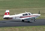HB-DHP @ EDKB - Mooney M20M TLS at Bonn-Hangelar airfield during the Grumman Fly-in 2024 - by Ingo Warnecke