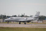 N87SF @ KRSW - Citation 87SF arrives on Runway 6 at southwest Florida International Airport following flight from Naples Municipal Airport - by Suncoast Spotter