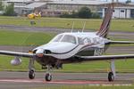N464LB @ EGBJ - Staverton - by Chris Hall