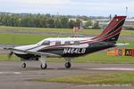 N464LB @ EGBJ - Staverton - by Chris Hall