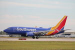 N273WN @ KRSW - Southwest Flight 246 arrives on Runway 6 at Southwest Florida International Airport following flight from John Glenn Columbus International Airport - by Suncoast Spotter