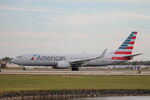 N850NN @ KRSW - American Flight 1929 departs Runway 6 at Southwest Florida International Airport enroute to Chicago-O’Hare International Airport - by Suncoast Spotter
