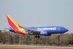 N7843A @ KRSW - Southwest Flight 1351 arrives on Runway 6 at Southwest Florida International Airport following flight from Chicago-Midway International Airport - by Suncoast Spotter