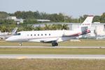 N761QS @ KSRQ - Gulfstream G200 taxis for departs Runway 32 at Sarasota-Bradenton International Airport - by Suncoast Spotter