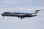 N936AT @ KSRQ - AirTran Boeing 717-200 on approach to Runway 32 at Sarasota-Bradenton International Airport - by Suncoast Spotter