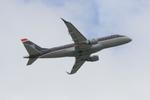 N808MD @ KSRQ - Republic Embraer 175 departs Runway 14 at Sarasota-Bradenton International Airport - by Suncoast Spotter
